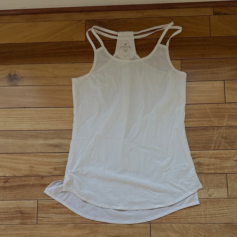 Athleta White Camisole Top